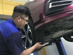 行驶系统检测